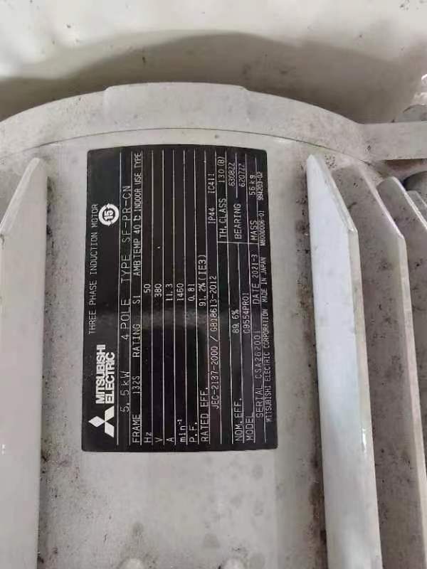 三菱电机 型号：SF-PR-7.5KW-4P-380V/50...