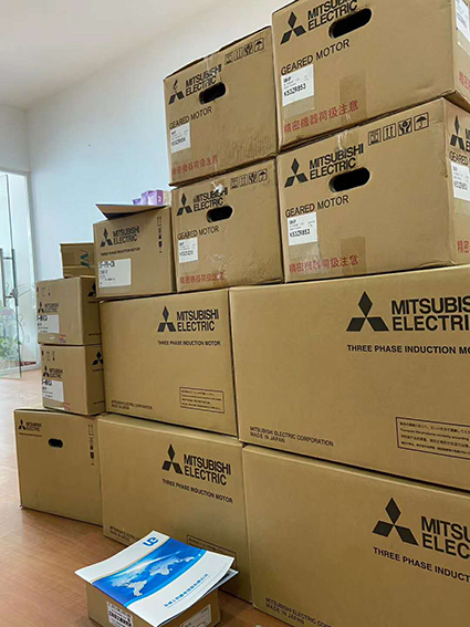 日本原装进口三菱减速电机型号：GM-LJP 15kW 1/1...