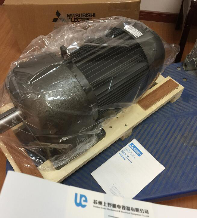 日本三菱高效率马达型号MG-DFB 0.4KW 1:3 4P...