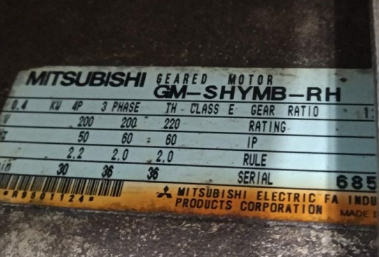 mitsubishi日本三菱减速机GM-SHYMB-RH-0...