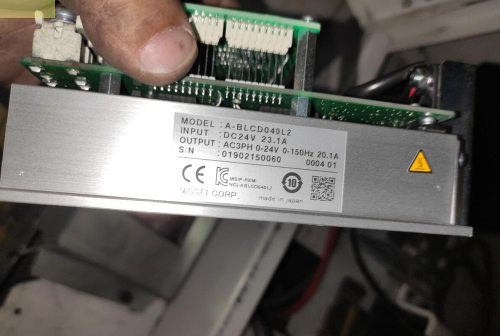 日本原装进口NISSEI日精电机驱动器型号A-BLCD040...
