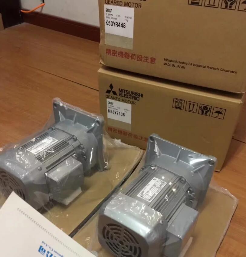 日本株式会社三菱减速马达GM-SF 0.2KW  380V ...