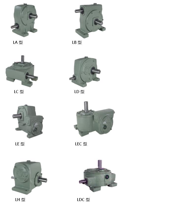日本AOKI 青木减速机型号LEC9-2500轴配置：标准型