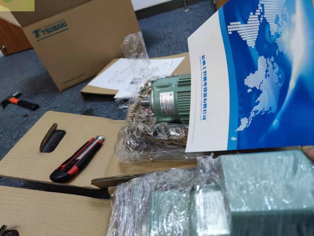 汽配行业用日本TSUBAKI椿本EWM系列带电机EWM150...
