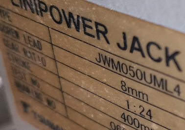 行程400mm 日本tsubaki椿本动力千斤顶JWM050...