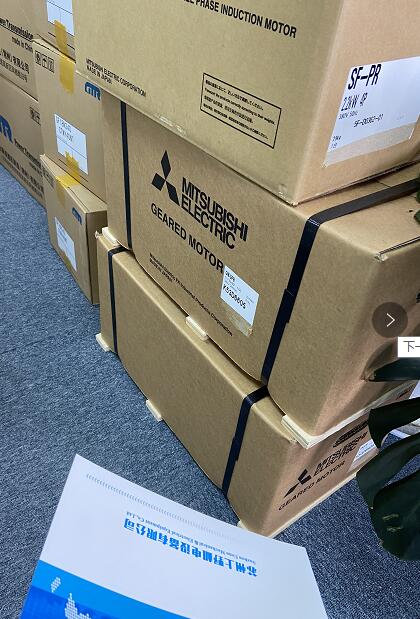 三菱减速电机型号GM-SPB-0.75KW-1/60-380...