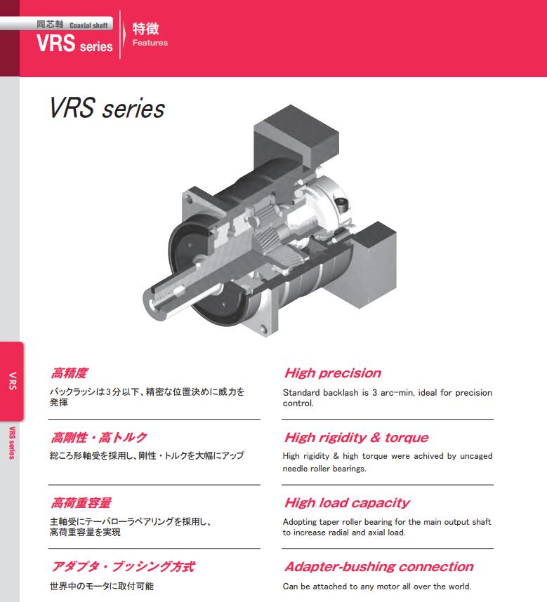 原装进口日本SHIMPO新宝减速机型号VRS-140C-16...