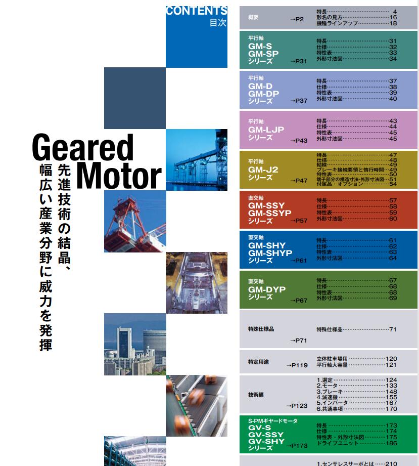 进口日本三菱减速机型号GM-SF-1.5KW-1/40-40...