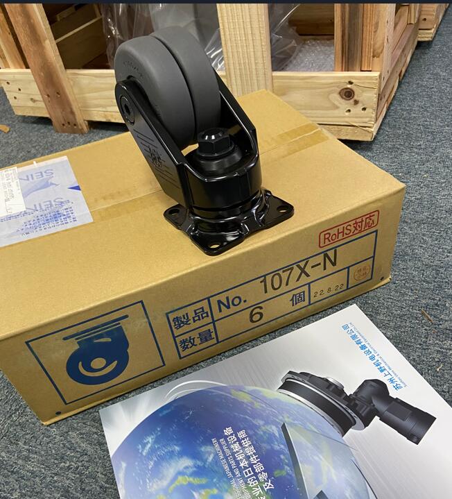 日本UCHIMURA内村脚轮型号NO.107X-N 汽车仓库...