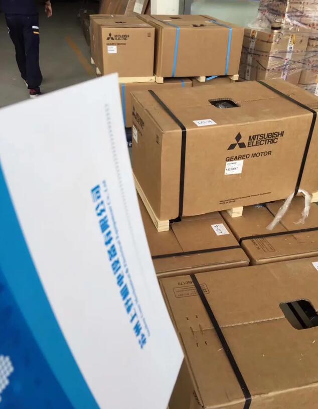 三菱减速电机型号：GM-SHYFBH-RL-2.2KW4P-...