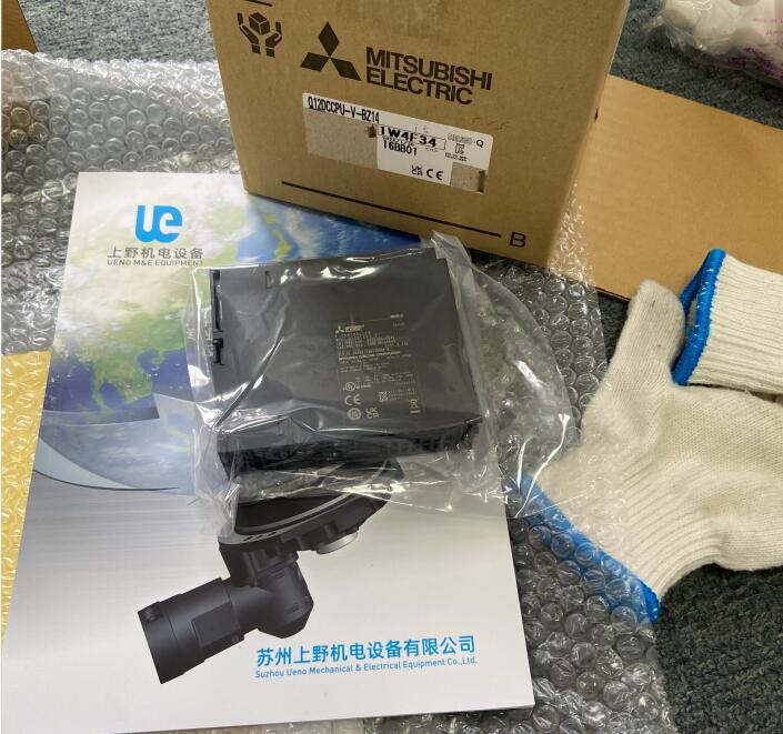 三菱可编程控制器型号：Q12DCCPU-V-BZ145.jpg