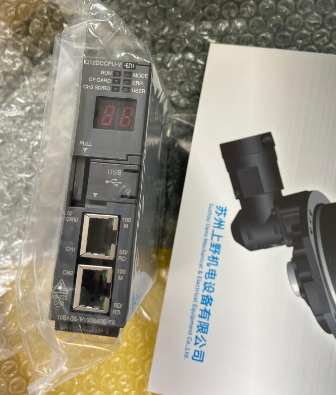 三菱可编程控制器型号：Q12DCCPU-V-BZ146.jpg